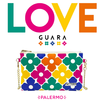 Bag con Tracolla Dorata GUARA Love PALERMO