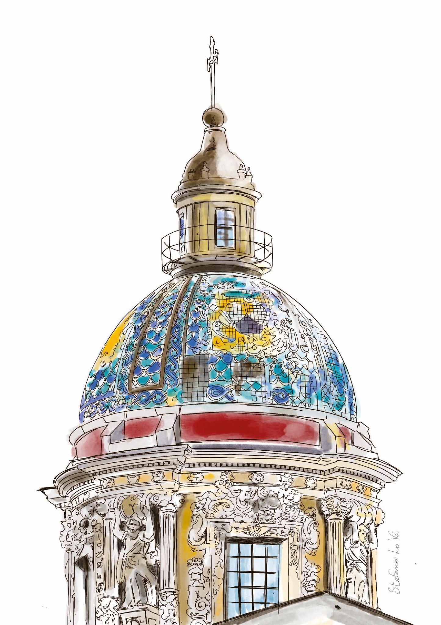 Cupola Chiesa del Carmine Maggiore