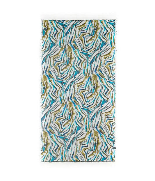 Foulard in Bambù De KOONING Bianco