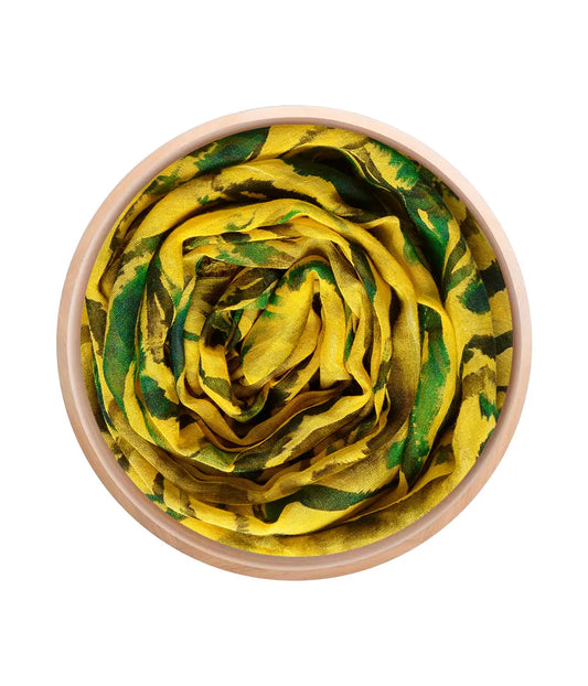 Foulard in Bambù De KOONING Giallo