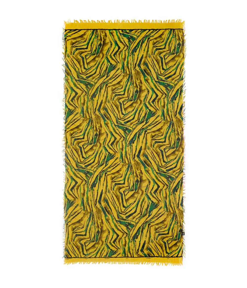 Foulard in Bambù De KOONING Giallo