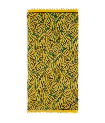 Foulard in Bambù De KOONING Giallo