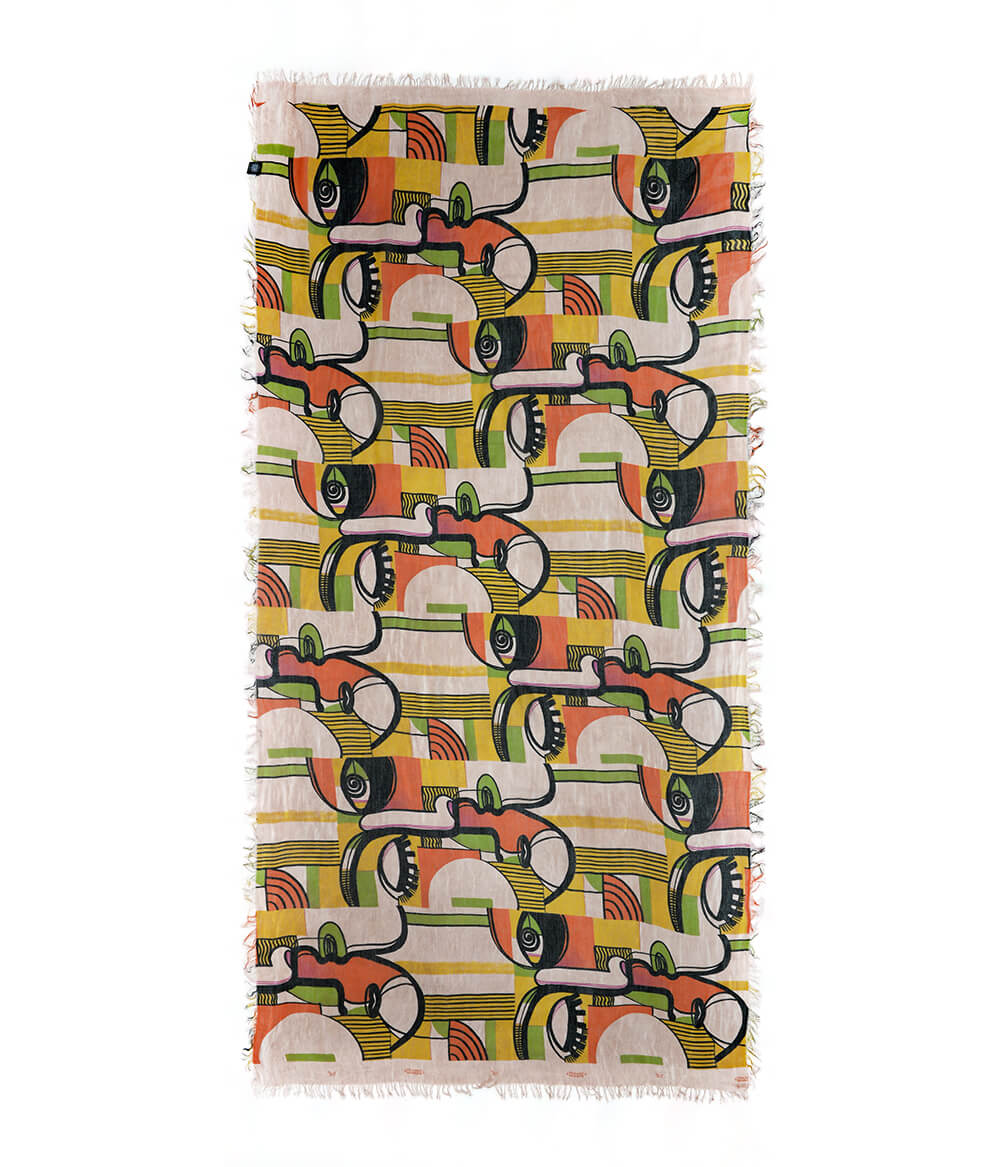 Foulard in Bambù PICASSO Beige