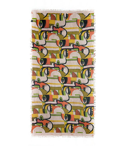 Foulard in Bambù PICASSO Beige